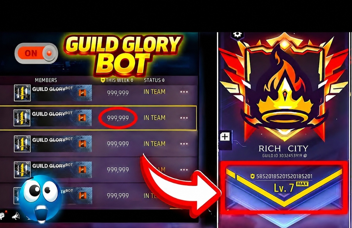 FREE FIRE GUILD GLORY BOT